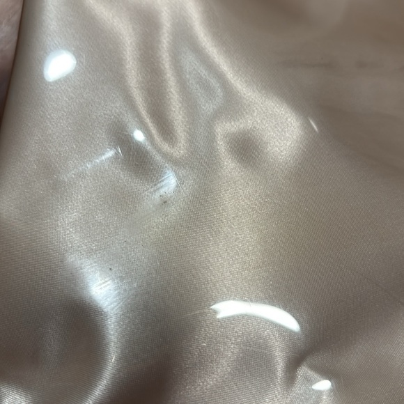 Charles S Kahn, Inc Handbag Vinyl Covered Satin W/Gold Thread Pearls & Diamonds - Picture 15 of 16